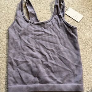 Target Lavender Ribbed Tank Top- NWT